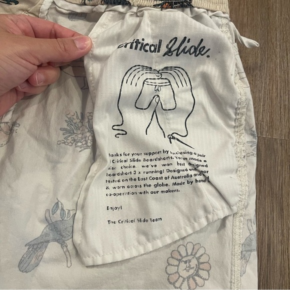 Critical Time Island Time Trunk Swim Shorts Men’s 30 Surfer Beach Tropical - Picture 6 of 9